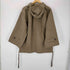 クラネ CLANE 22AW SIDE OPEN WIDE ANORAK ジャケット ブルゾン プルオーバー フード ファスナースリット 1 茶 ブラウン /ES ■OS レディース レディース JPN:1