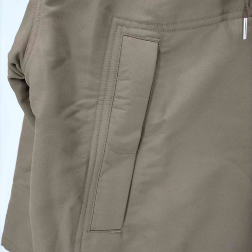 クラネ CLANE 22AW SIDE OPEN WIDE ANORAK ジャケット ブルゾン プルオーバー フード ファスナースリット 1 茶 ブラウン /ES ■OS レディース レディース JPN:1