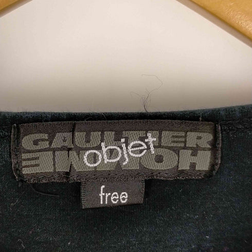 ゴルチエオムオブジェ GAULTIER HOMME objet 00sロゴプリントtシャツ メンズ FREE