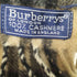 バーバリーズ BURBERRYS 英国製 カシミヤ100% チェック マフラー メンズ