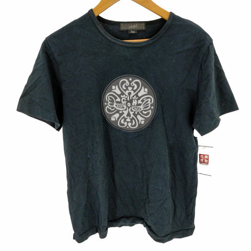 ゴルチエオムオブジェ GAULTIER HOMME objet 00s サークルロゴプリントtシャツ メンズ FREE