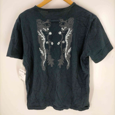 ゴルチエオムオブジェ GAULTIER HOMME objet 00s サークルロゴプリントtシャツ メンズ FREE
