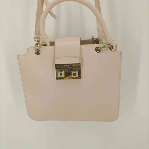 フルラ FURLA ムーンストーン サッチェル ハンドバッグ ショルダーバッグ レザー レディース