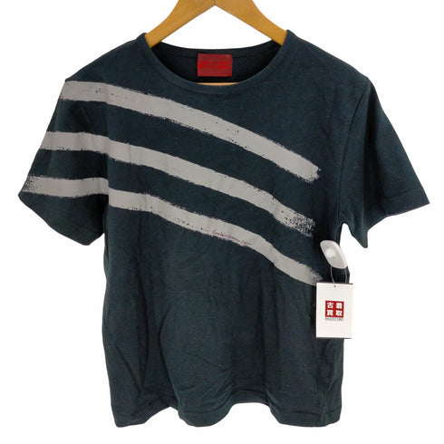 ゴルチエオムオブジェ GAULTIER HOMME objet 00s ラインデザインTシャツ メンズ FREE