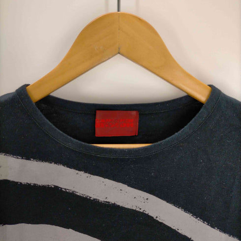 ゴルチエオムオブジェ GAULTIER HOMME objet 00s ラインデザインTシャツ メンズ FREE