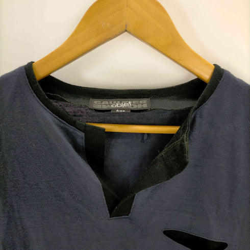 ゴルチエオムオブジェ GAULTIER HOMME objet 00s スキッパーカットソー メンズ