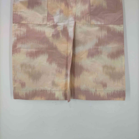 ドゥロワー Drawer ペールカモフラージュタイトスカート ロング 36 スモーキーピンク ベージュ アイボリー /ES ■OS レディース レディース JPN:36