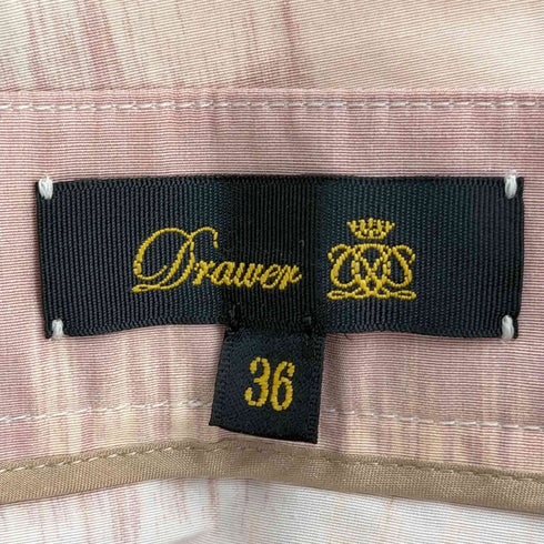 ドゥロワー Drawer ペールカモフラージュタイトスカート ロング 36 スモーキーピンク ベージュ アイボリー /ES ■OS レディース レディース JPN:36