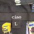 チャオ CIAO リカー柄 オープンカラーシャツ メンズ JPN:L