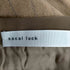 サカイラック sacai luck 裾レースウール混ストライプスカート ロング ラップ 1 茶 ブラウン /MY ■OS レディース レディース JPN:1