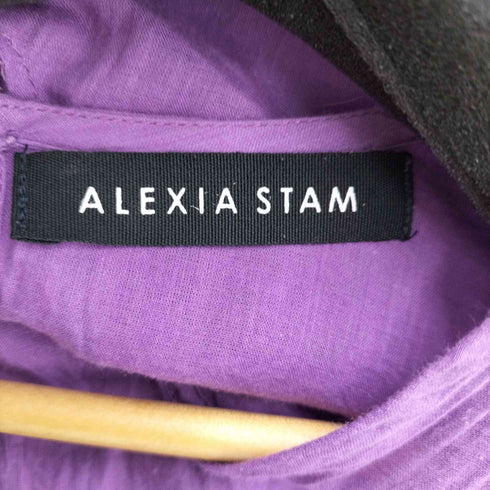 アリシアスタン ALEXIA STAM レースデザイン L/S オールインワン レディース