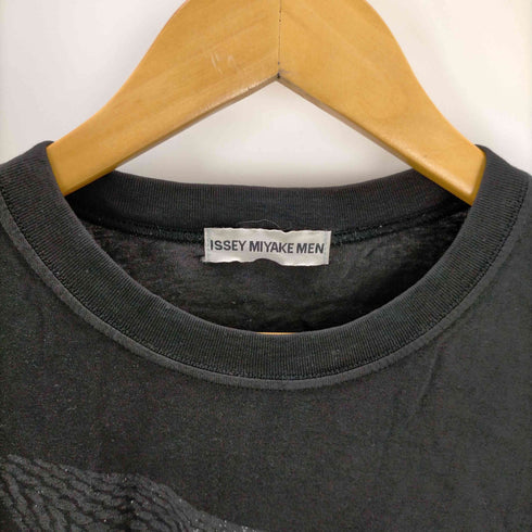 イッセイミヤケメン ISSEY MIYAKE MEN グラフィックプリントTシャツ メンズ FREE