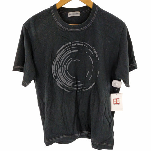 イッセイミヤケメン ISSEY MIYAKE MEN ステッチ ラバープリントTシャツ メンズ FREE