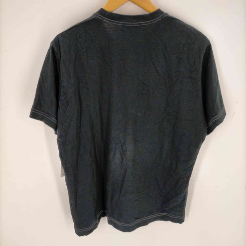 イッセイミヤケメン ISSEY MIYAKE MEN ステッチ ラバープリントTシャツ メンズ FREE