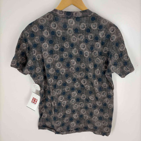 イッセイミヤケメン ISSEY MIYAKE MEN ドットプリントVネックTシャツ メンズ FREE