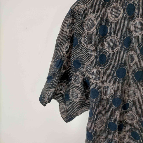 イッセイミヤケメン ISSEY MIYAKE MEN ドットプリントVネックTシャツ メンズ FREE