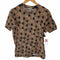 イッセイミヤケメン ISSEY MIYAKE MEN ドットプリントVネックTシャツ メンズ FREE