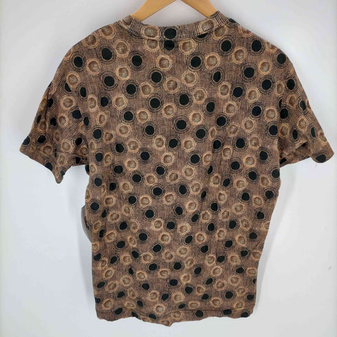 イッセイミヤケメン ISSEY MIYAKE MEN ドットプリントVネックTシャツ メンズ FREE