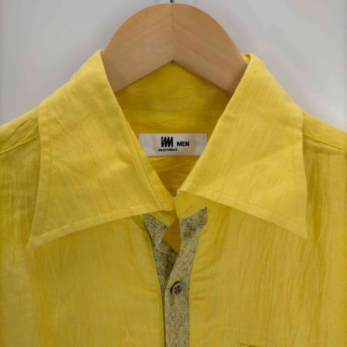 アイムプロダクト イッセイミヤケ im product ISSEY MIYAKE シワ加工 リネン混シャツ メンズ JPN:M