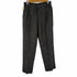 イッセイミヤケメン ISSEY MIYAKE MEN 11SS ブラックリネン2タックスラックス メンズ JPN:1