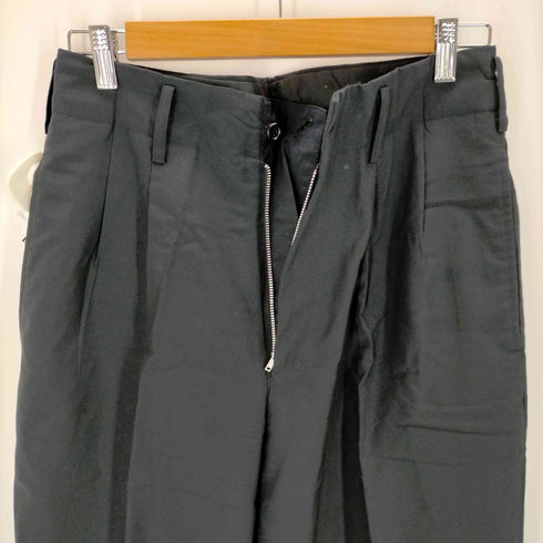 ワイズフォーメン Ys for men 赤タグ 100番台ウールギャバ2タックスラックス メンズ JPN:2