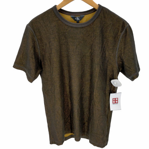 シーケーカルバンクライン ck Calvin Klein サーマルクルーネック メンズ JPN:L