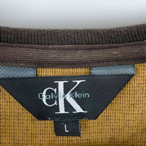 シーケーカルバンクライン ck Calvin Klein サーマルクルーネック メンズ JPN:L