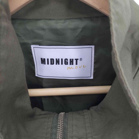 ミッドナイトムーブ MIDNIGHT MOVE 比翼 エポレット ミリタリー ジャケット メンズ