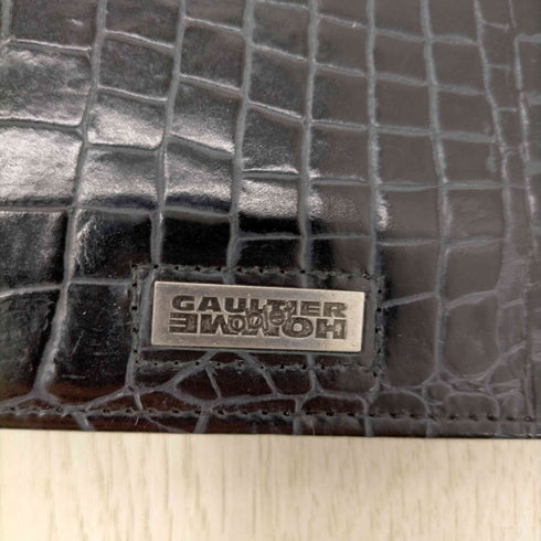ジャンポールゴルチエ Jean Paul GAULTIER 90s 型押し システム手帳 メンズ
