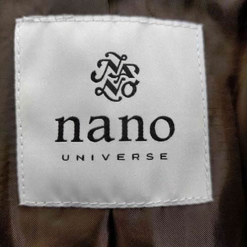 ナノユニバース nano universe ラグランスリーブ ステンカラーコート レディース JPN:38