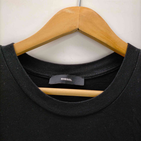 ディーゼル DIESEL リフレクターロゴ S/S Tシャツ レディース import:S