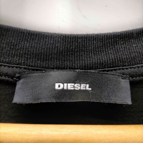 ディーゼル DIESEL リフレクターロゴ S/S Tシャツ レディース import:S