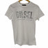 ディーゼル DIESEL コットンジャージー メタリックロゴ S/S Tシャツ レディース import:S