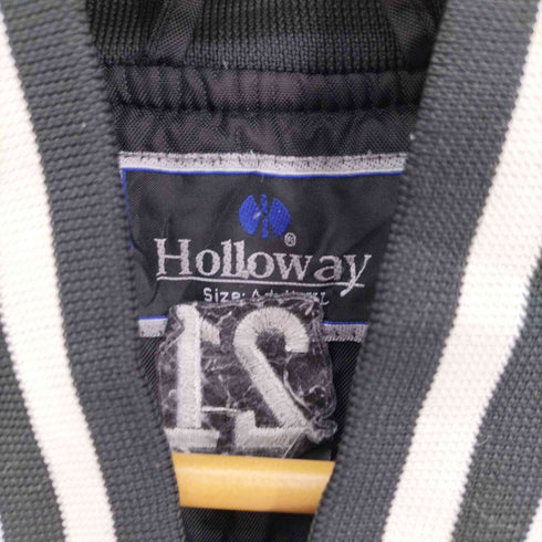 ホロウェイ HOLLOWAY TREVORS RT JFK CHAMPS 2013 Baseball 刺繍 ナイロン スタジャン No21 メンズ import:XL