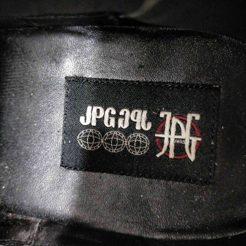 ジページェ バイ ジャンポールゴルチエ JPG by GAULTIER ロングノーズ サイドゴア レザーショートブーツ メンズ JPN:26.5