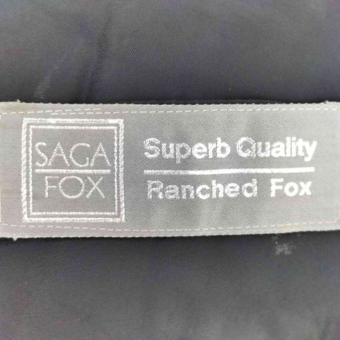 サガフォックス SAGA FOX 銀サガ ティペット マフラー シルバーフォックス レディース