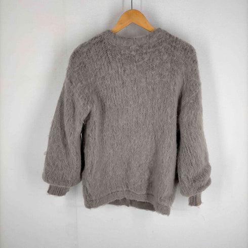 アメリ AMERI 22AW 2WAY MOHAIR SHAGGY KNIT モヘヤ混 カーディガン レディース FREE