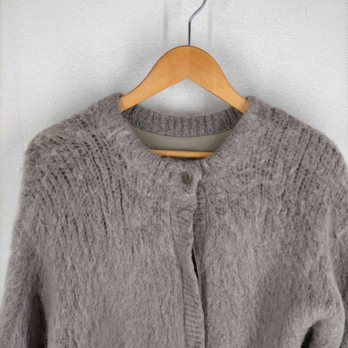 アメリ AMERI 22AW 2WAY MOHAIR SHAGGY KNIT モヘヤ混 カーディガン レディース FREE