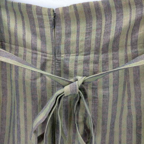ジェーンスミス JANE SMITH 18SS 36 S BELT TUCK SK スカート ストライプ レディース JPN:36
