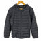 トミーヒルフィガー TOMMY HILFIGER ダウンジャケット フード ジップアップ ロゴ ナイロン レディース JPN:S