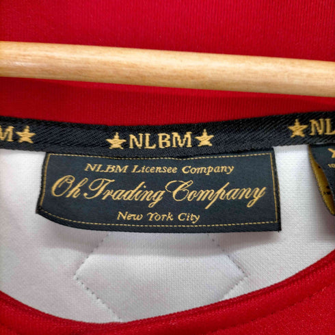 NLBM OH TRADING COMPANY NEGRO LEAGUE CLEVELAND ビッグサイズベースボールシャツ メンズ XXXL