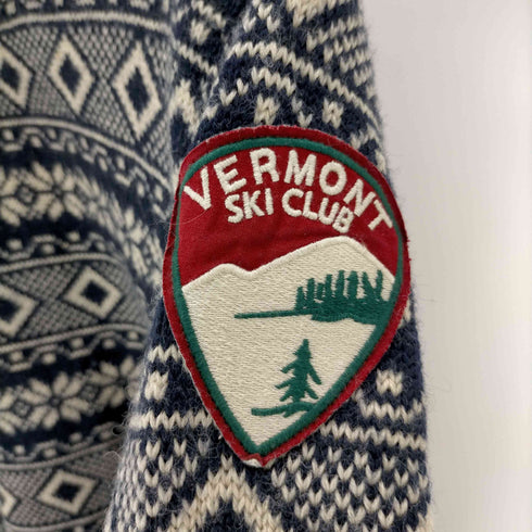 ラグビーラルフローレン Rugby Ralph Lauren ニット セーター 長袖 総柄 ウール メンズ JPN:M