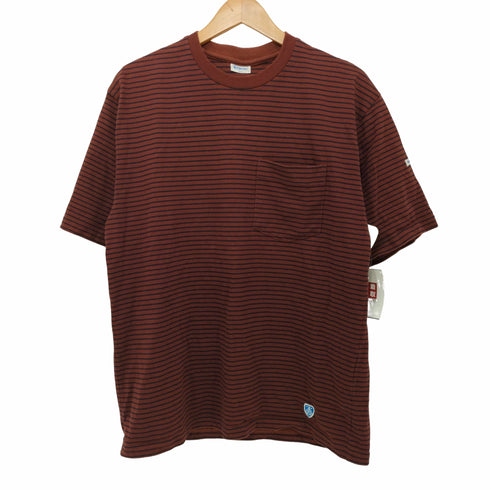 オーチバル ORCIVAL 19SS 別注 フランス製 ボーダー クルーネックTシャツ メンズ JPN:5