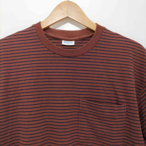 オーチバル ORCIVAL 19SS 別注 フランス製 ボーダー クルーネックTシャツ メンズ JPN:5