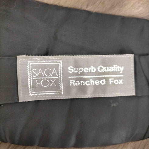 サガフォックス SAGA FOX 銀サガ ティペット マフラー シルバーフォックスファー レディース