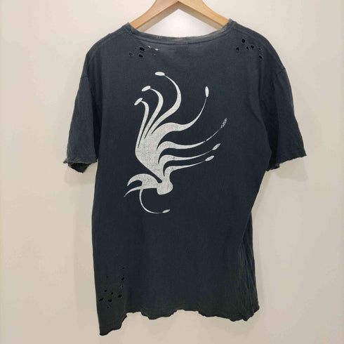 ソット sot 両面プリント ダメージクルーネックTシャツ メンズ JPN:M