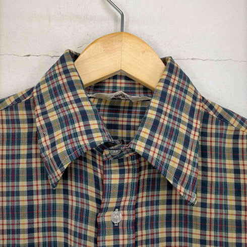 リーバイス Levis 70~80S 三角タグ 両フラップポケットチェックシャツ メンズ JPN:M