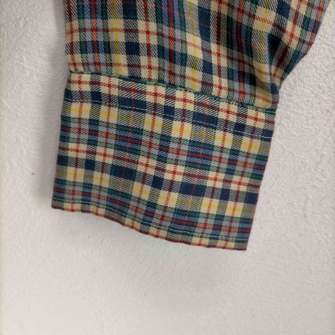 リーバイス Levis 70~80S 三角タグ 両フラップポケットチェックシャツ メンズ JPN:M