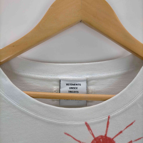 ヴェトモン VETEMENTS 18aw エレファントインザルームTシャツ メンズ JPN:XS