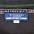 バーバリーブルーレーベル BURBERRY BLUE LABEL 長袖 クルーネック フレア ロゴプリント ボーダー レディース JPN:38
